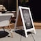 Flash Furniture Whitewashed Wood A-Frame Magnetic Chalkboard Set HGWA-GD1I-CRE8-842315-GG - alternate 4